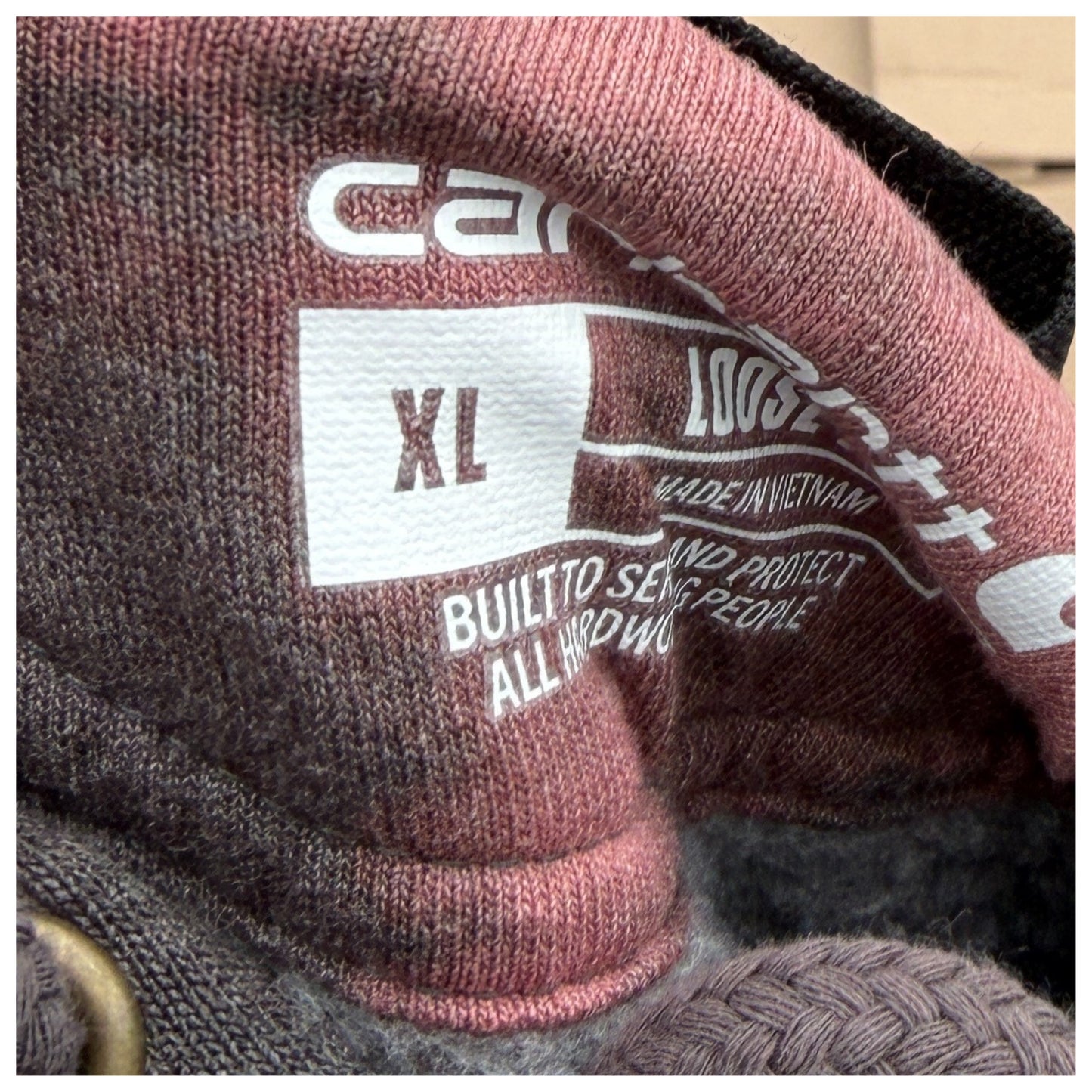 Carbon Heather Tie-Dye Hoodie XL