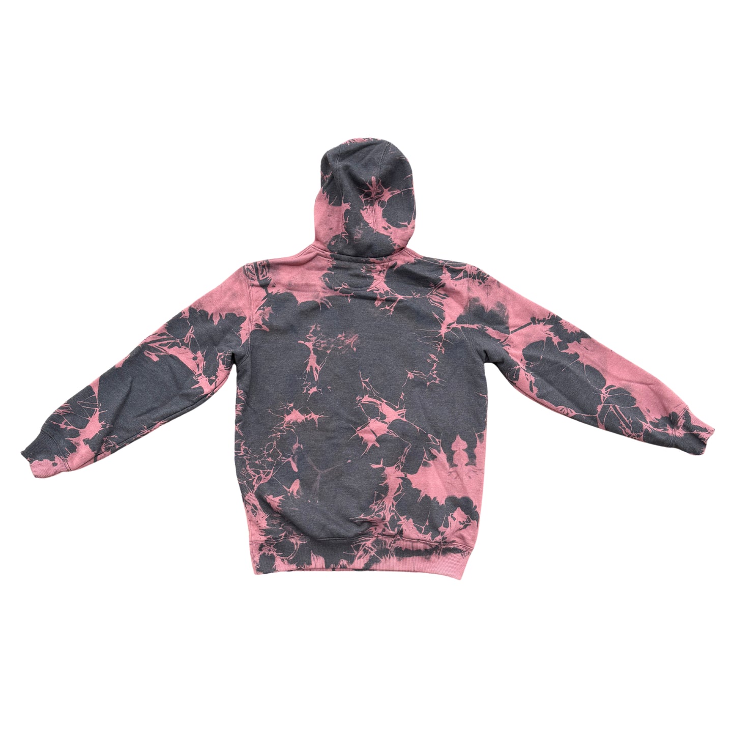 Carbon Heather Tie-Dye Hoodie Medium